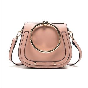 O ring purse blush